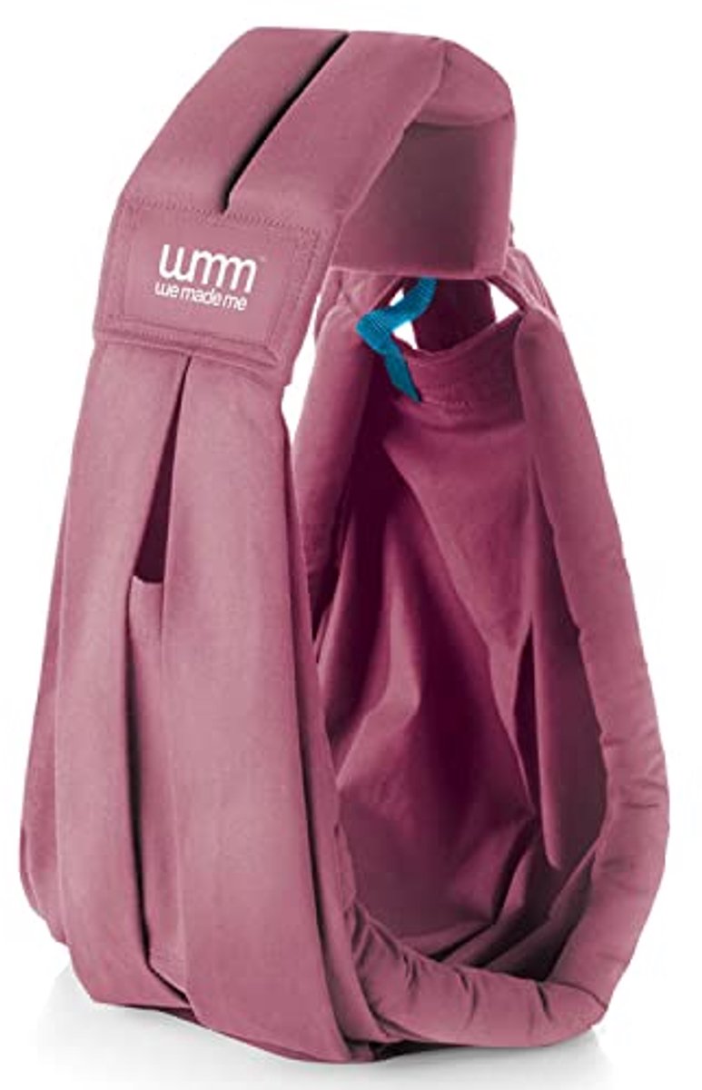 Organic Baby Sling met 5 Draagposities voor Baby's van 3,6-15,9 kg
