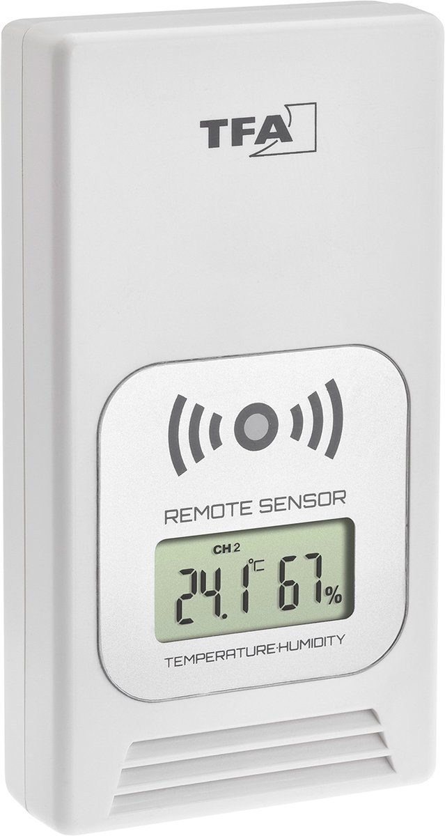 TFA Dostmann 30.3241.02 Thermo- en hygrosensor Draadloos 433 MHz