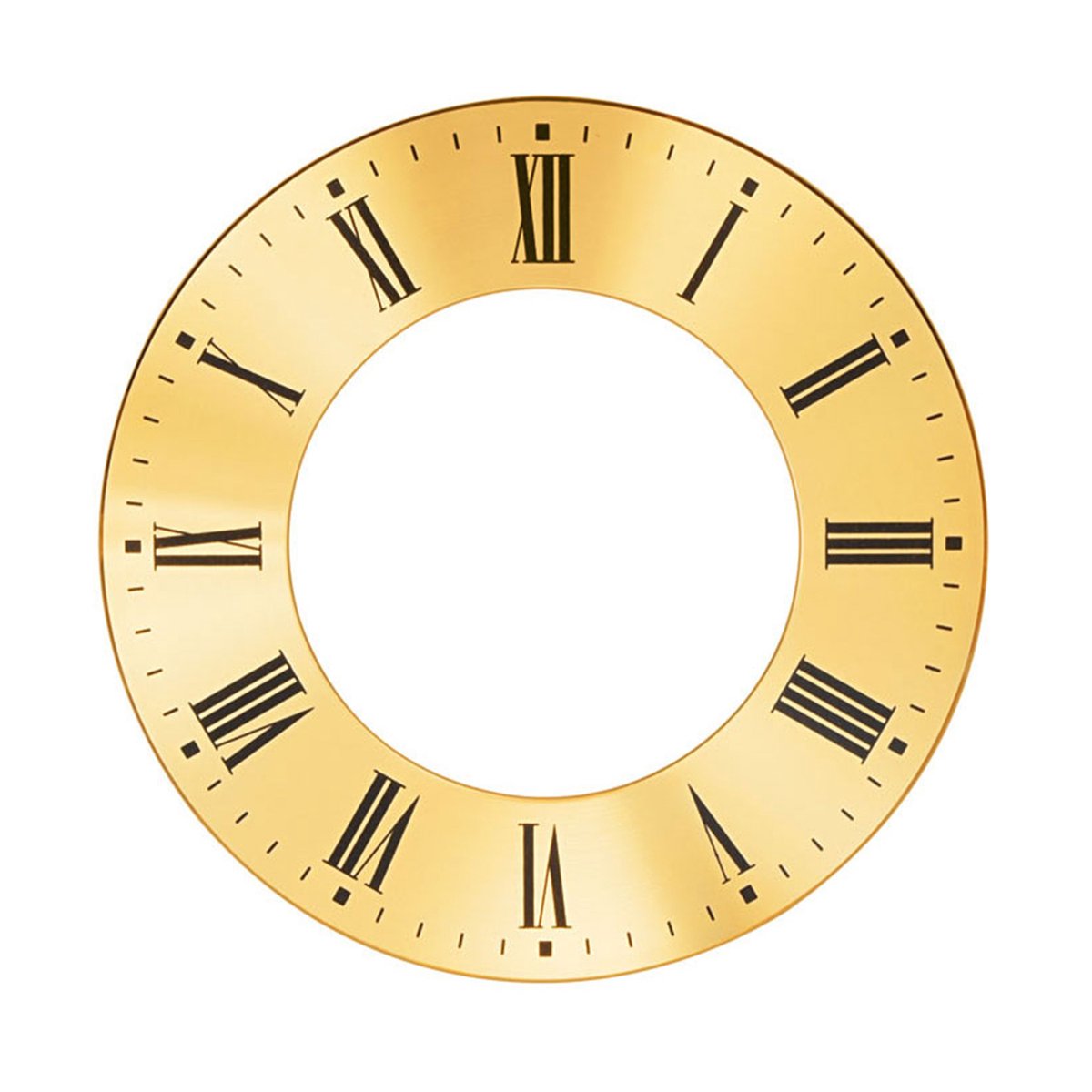 Wijzerplaat Romeinse cijfers Ø:114mm