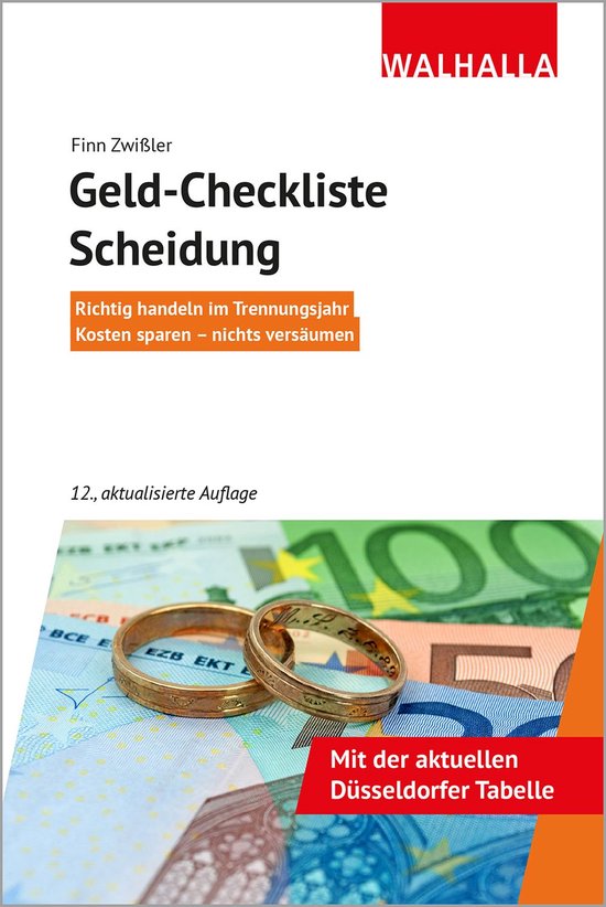 Geld-Checkliste Scheidung - cover