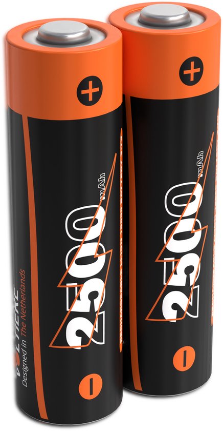 Voltière 2-Pack 18650 Oplaadbare Batterij - CR18650