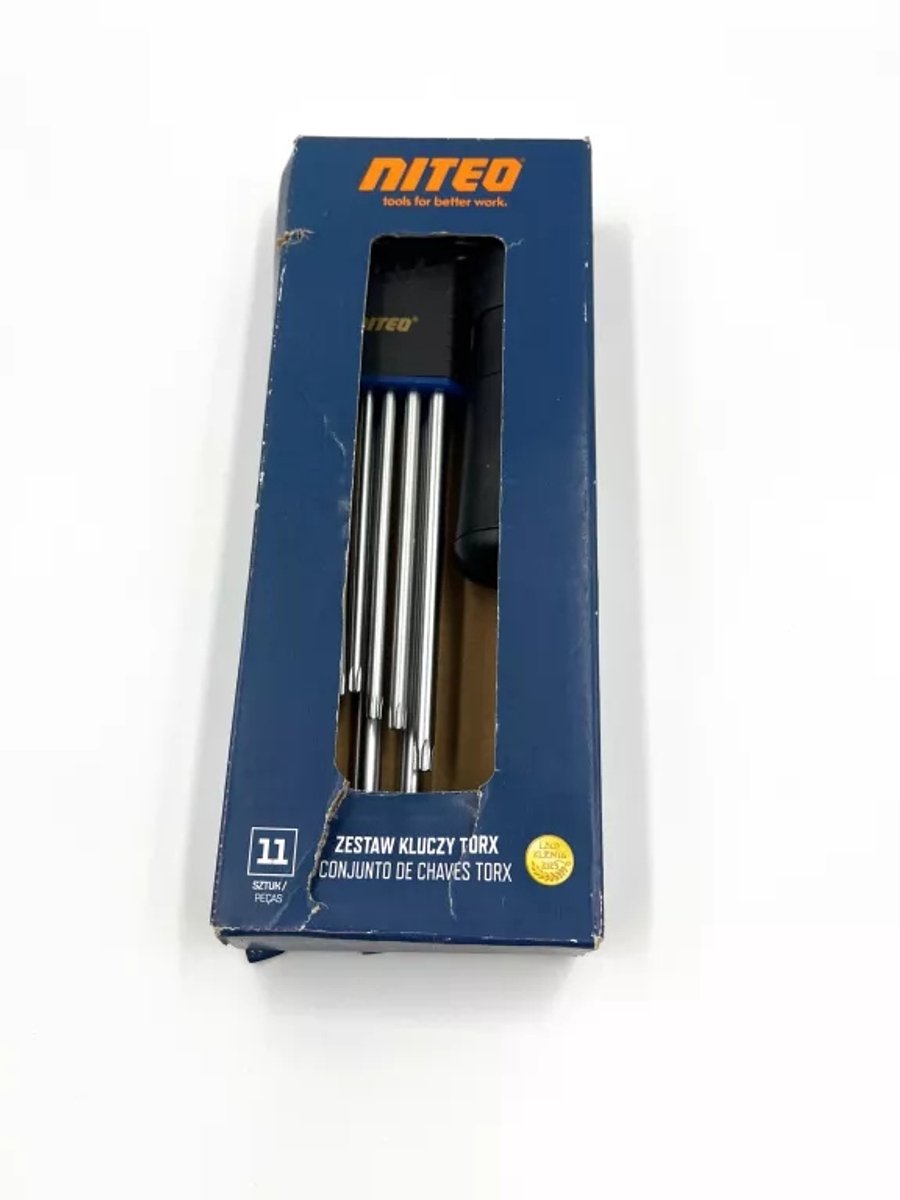 Niteo Tools Torx Sleutelset 11 Delig met Handvat
