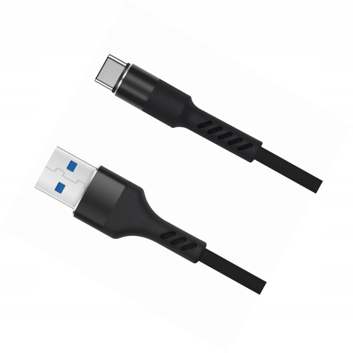 USB-C Kabel 1m Versterkt voor Motorola Edge 50 Pro 5G - Snel Laden