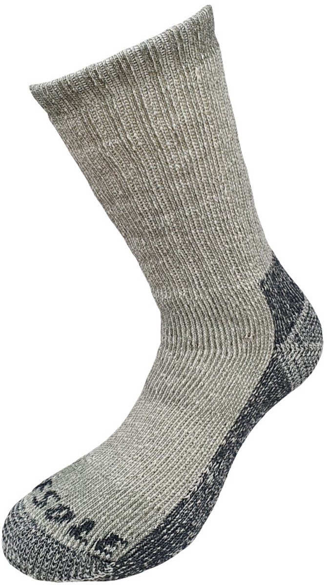 Sofsole Merino Wintersokken Dubbelpack Grijs