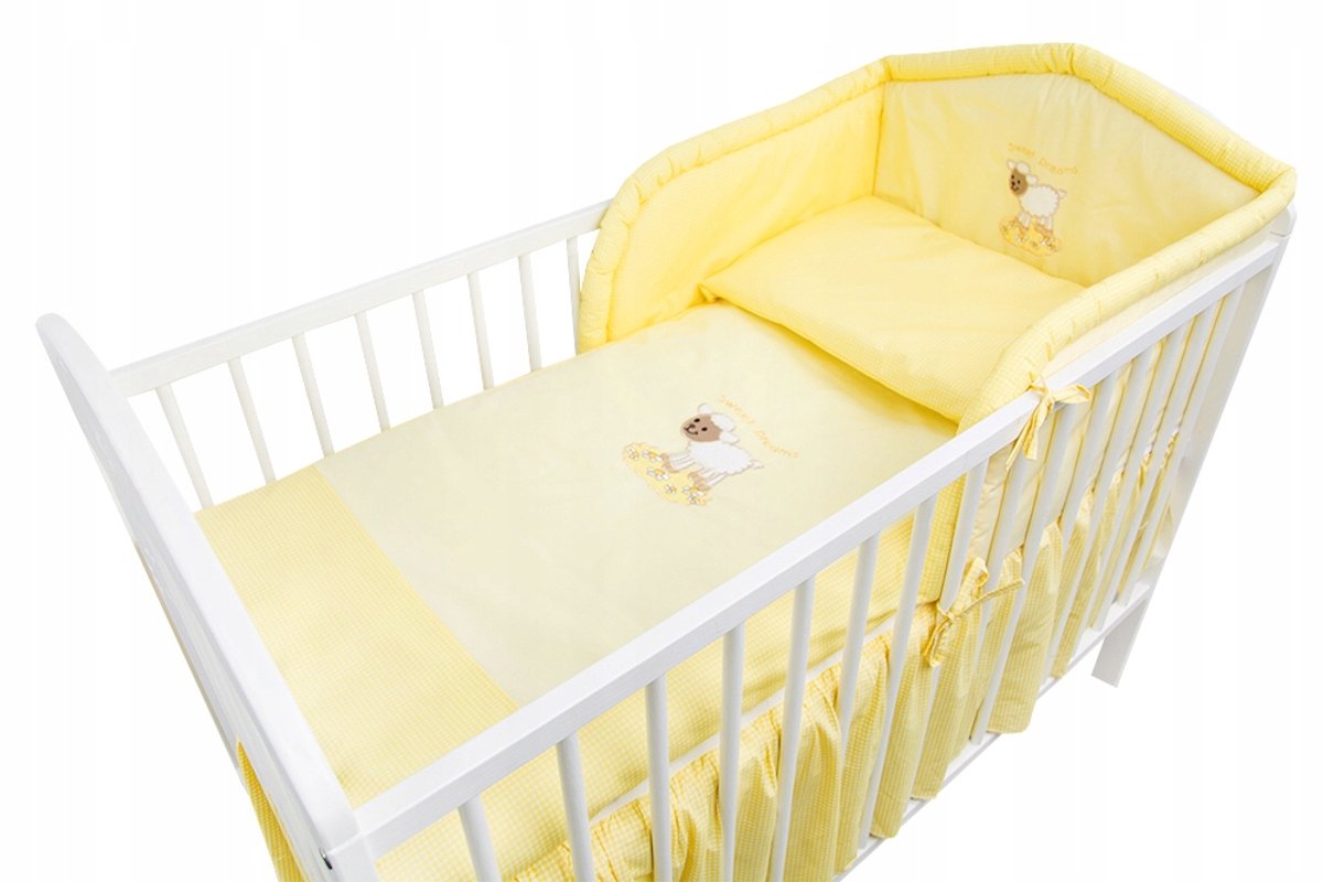 Image of 3-delige Kinderbedikant Lakenset 120x90cm Katoen