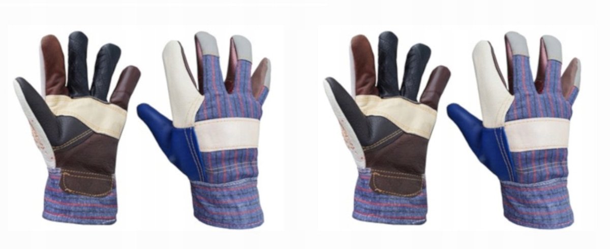 Warme Werkplaats Handschoenen Leer, Maat 11 - 2 Paar