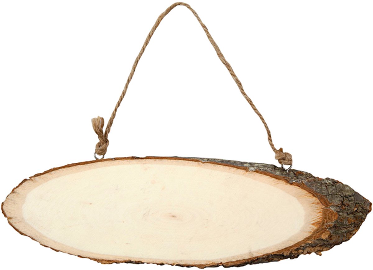 Deurschild, b: 23-28 cm, populier, 10 stuks, dikte 10