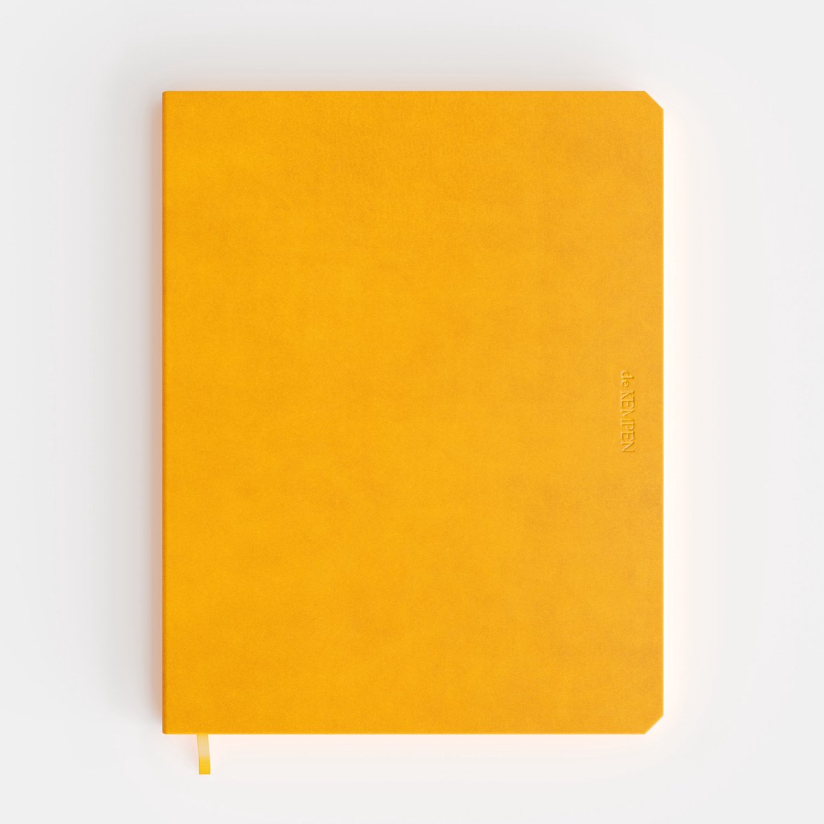 Notitieboek De Kempen - Independent (geel) - 17 x 22 cm - Binnenzijde: lijnen