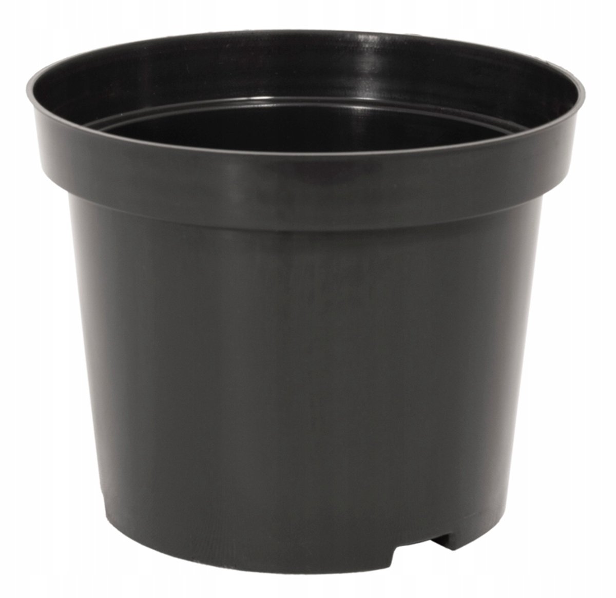 Set van 10 Harde Kweekpotten 17cm 2L - Zwart