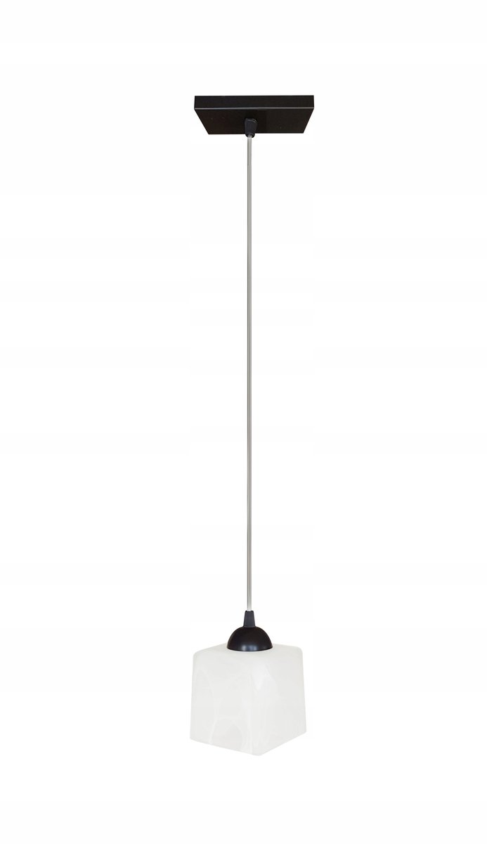 Hanglamp Plafond LED Kwadra 1-805 Zwart Alabaster