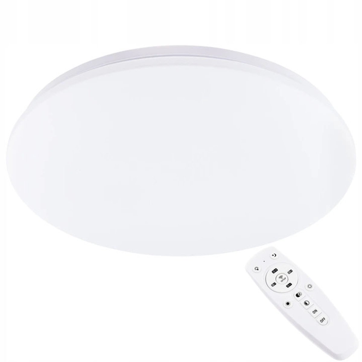 Platte LED Plafondlamp 40W IP44 CCT met Afstandsbediening