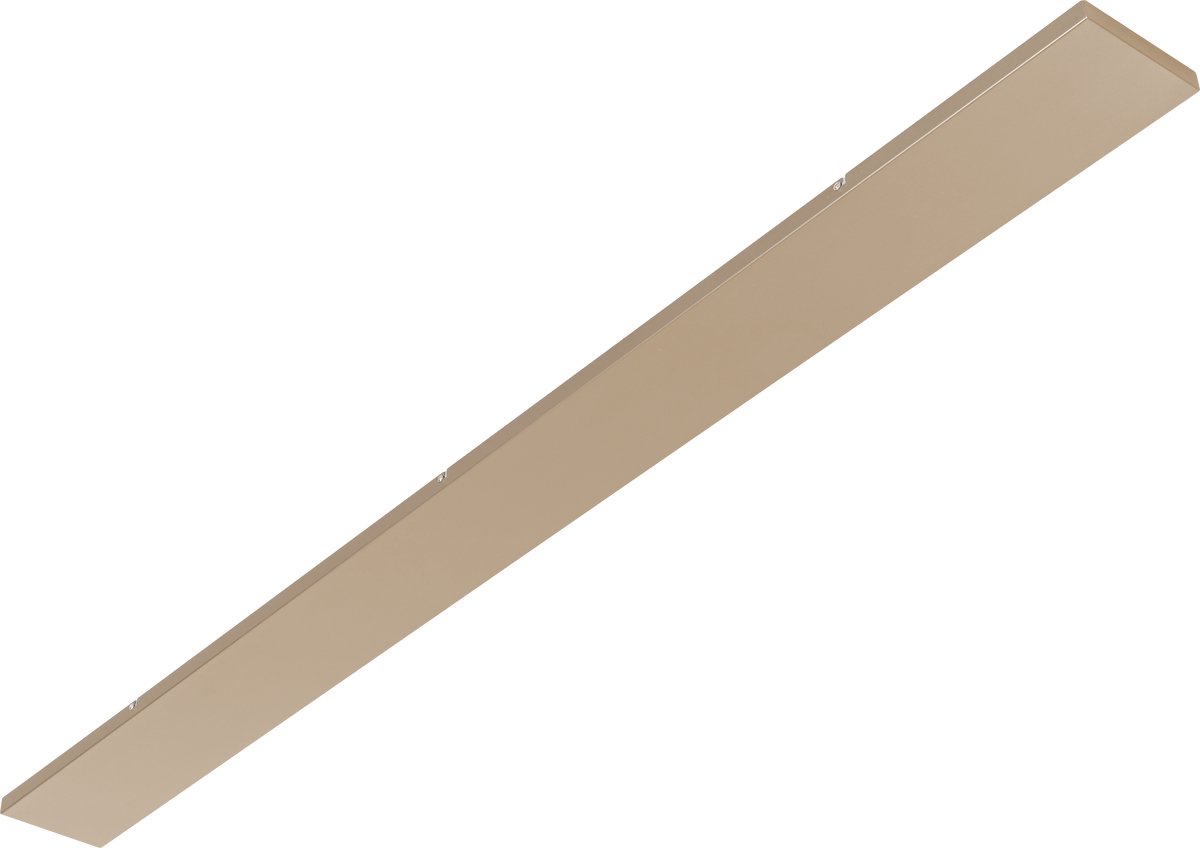Plafondbalk 1800x150x25mm Kleur Zand zonder gaten + 6 x transparant wire stopper