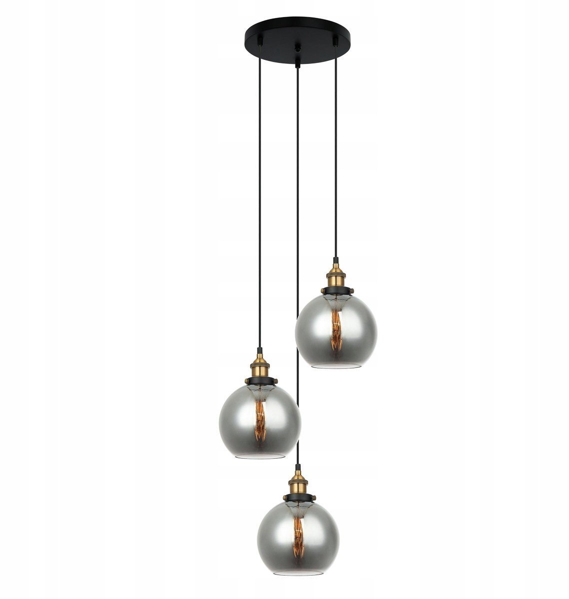 Cardena Hanglamp MDM-4330/3 GD+SG - Stijlvol en Modern