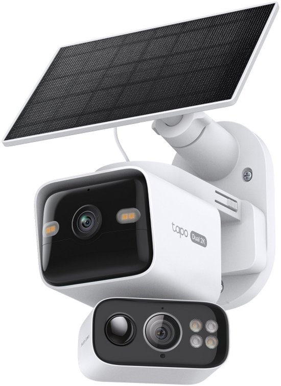 TAPO C645D KIT Beveiligingscamera buiten met zonnepaneel- Dual lens- 2K -IP65 van TP-Link — afbeelding 2