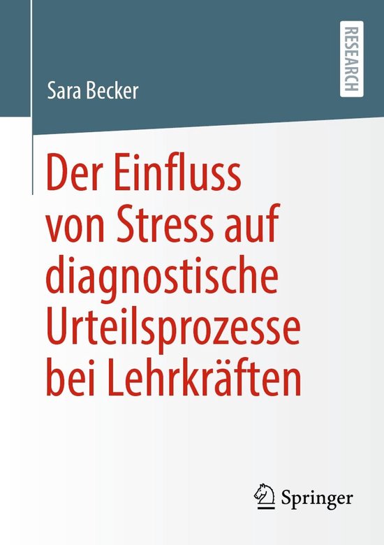 Psychology (German Language) - Der Einfluss von Stress auf d ... - cover