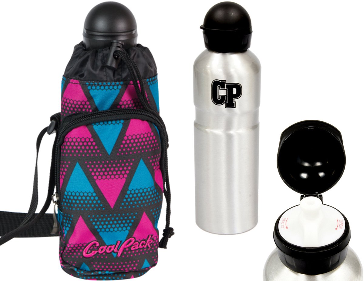 CoolPack Tramp Metalen Blik 700 ml met Schoffels