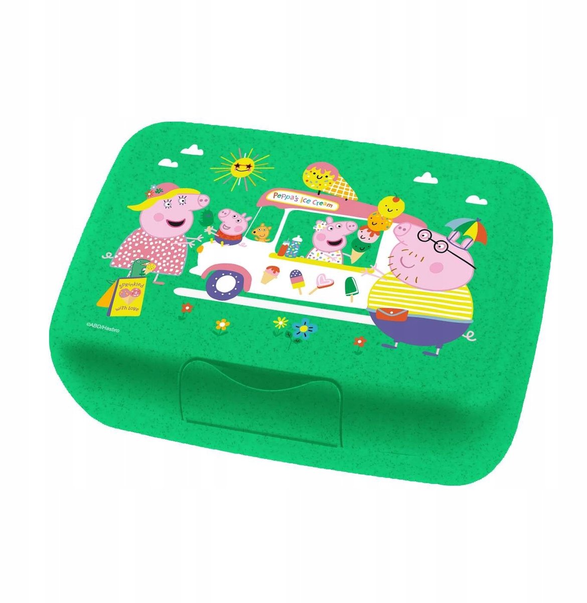 Koziol Peppa Pig Lunchbox & Com - Biologisch Lentegroen