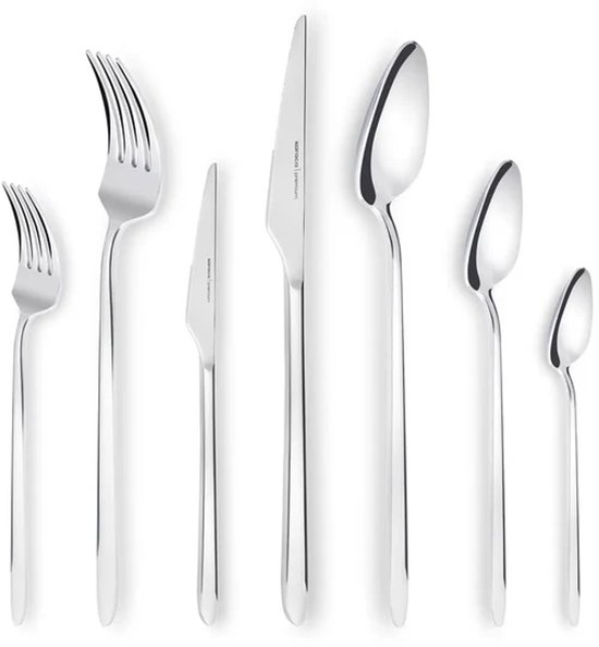 Karaca Stark 84 pièces 12 personnes 316 Ensemble de couverts Premium