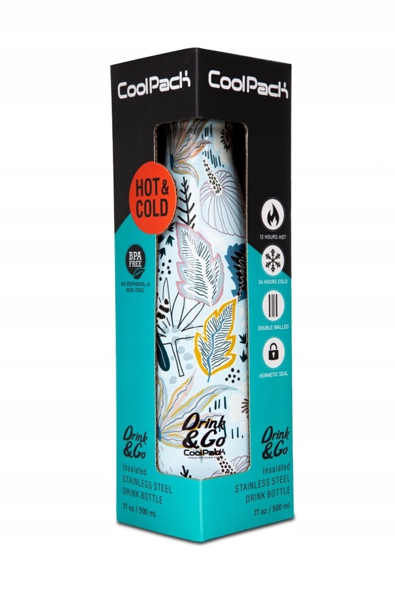 CoolPack Thermosfles 500 ml - Roestvrij Staal, Warm & Koud