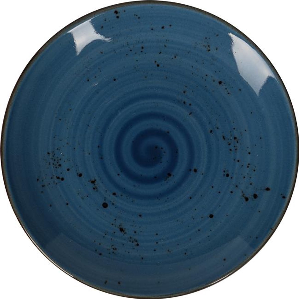 Fine Dine Iris Platte Schaal 26 cm - Blauw, 1 Stuk