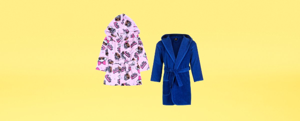 Leuke kinderbadjassen