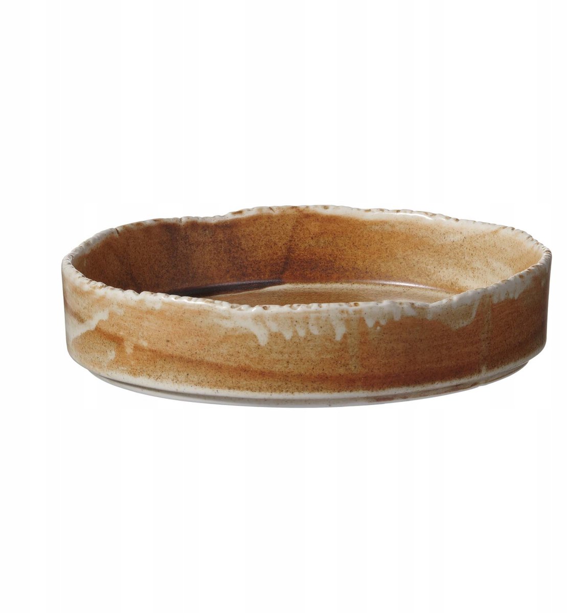 Constancy Diep Bord 20cm Bruin - Fine Dine Porselein