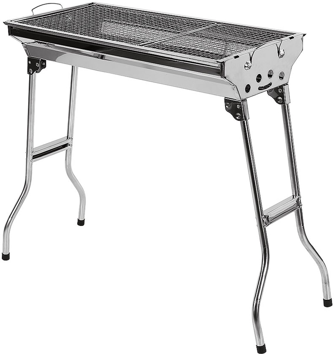PIPIPOXER-Opvouwbare Houtskool BBQ Grill voor Buiten -voor op de camping, staande grill thumbnail 6