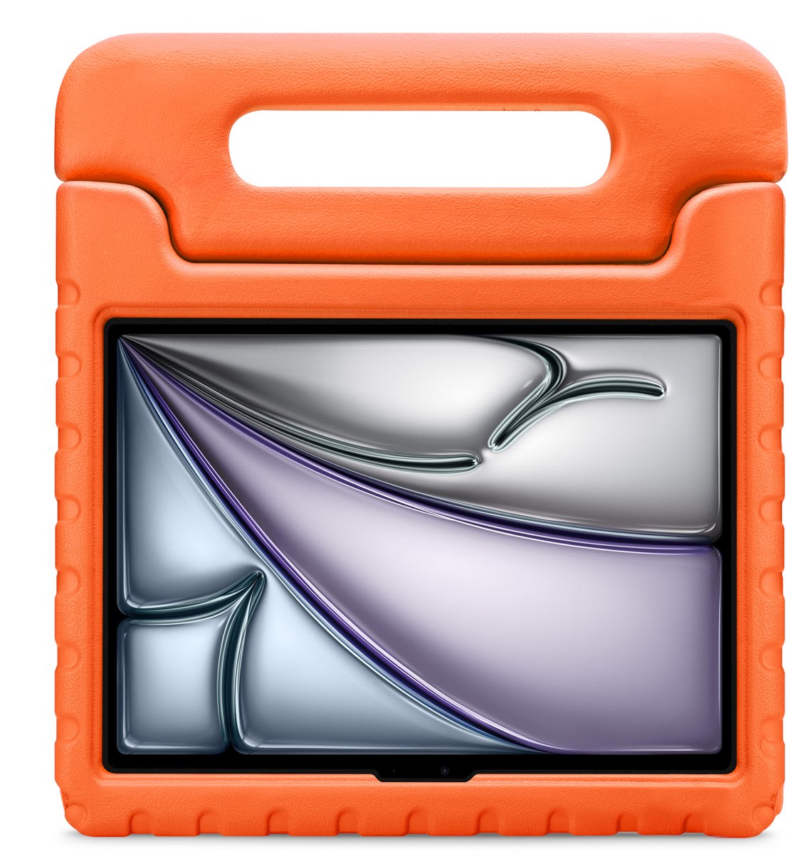 Xccess Tablethoes geschikt voor Apple iPad Pro 12.9 Inch (2020) Kinder Tablethoes met Handvat | Xccess Kids Guard - Oranje