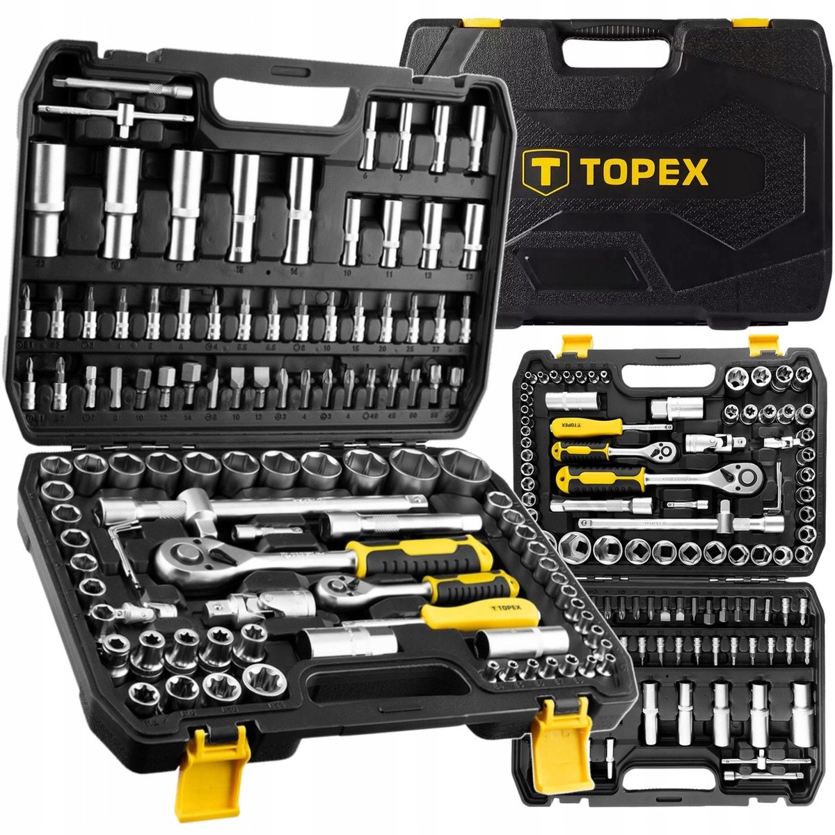 110-delige DOPPENSET 1/2" & 1/4" CRV - Professioneel Gereedschap