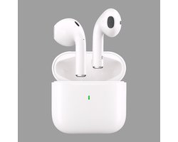 Bluetooth oordopjes - in ear - oortjes - Oordopjes - Draadloze oordopjes - Draadloze bluetooth oordoppen - Pro 4 Oordoppen - Bluetooth oortjes - Wit