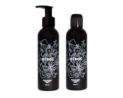 Heros Siliconen Glijmiddel inclusief DOSEERPOMP - 2x 200ml | NIEUW!