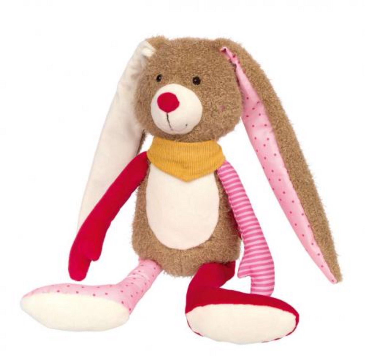 Sigikid Knuffel Konijn 40 cm lang (Met oren omhoog 67 cm lang)