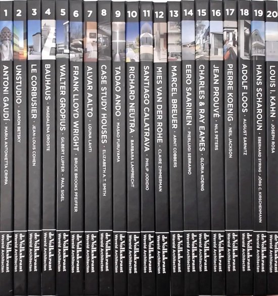 De Volkskrant Wereld Architecten (20 delen)