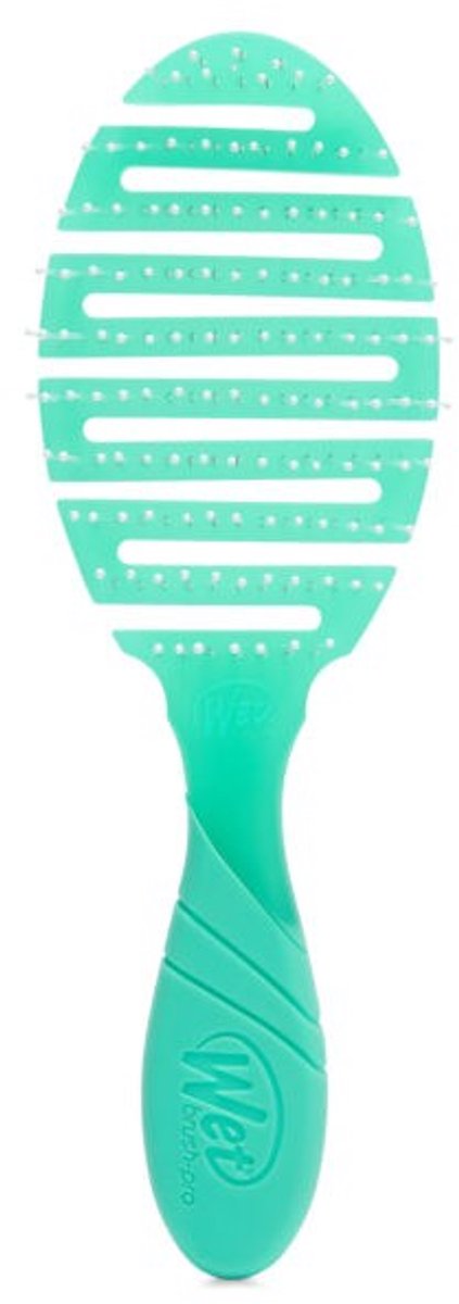 WetBrush Pro Flex Dry Haarborstel – Neon Green – Flexibel Design voor Sneller Droog Haar – Hittebestendig, Lichtgewicht & Ergonomisch – Vermindert Haarbreuk – Voor Nat & Droog Haar – Professionele Ontwarring & Styling – Trendy Kapperskwaliteit