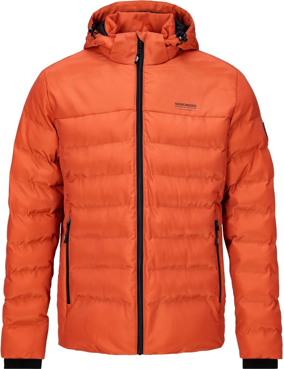 Nordberg Puffer Jacket Konrad Heren Oranje