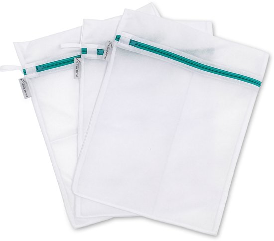 Ensemble de 3 sacs à linge avec fermeture éclair - Sacs à linge pour le linge, comprenant un Groot sac et des filets à linge avec fermeture éclair, adaptés à la Lingerie et aux BH - Sac à linge - Filets à linge