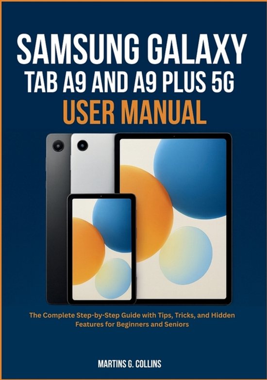 Samsung Galaxy Tab A9 and A9 Plus 5g User Manual - cover