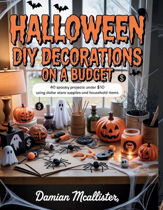 Halloween DIY Decorations on a Budget - cover