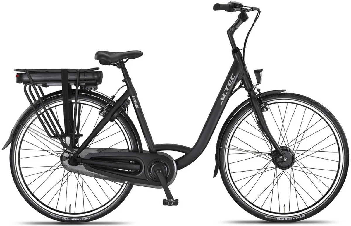 Altec Sapphire - Elektrische fiets - Damesfiets - Stadsfiets - 28 inch - 52 cm - 7 versnellingen - Zwart - Altec - €949,00
