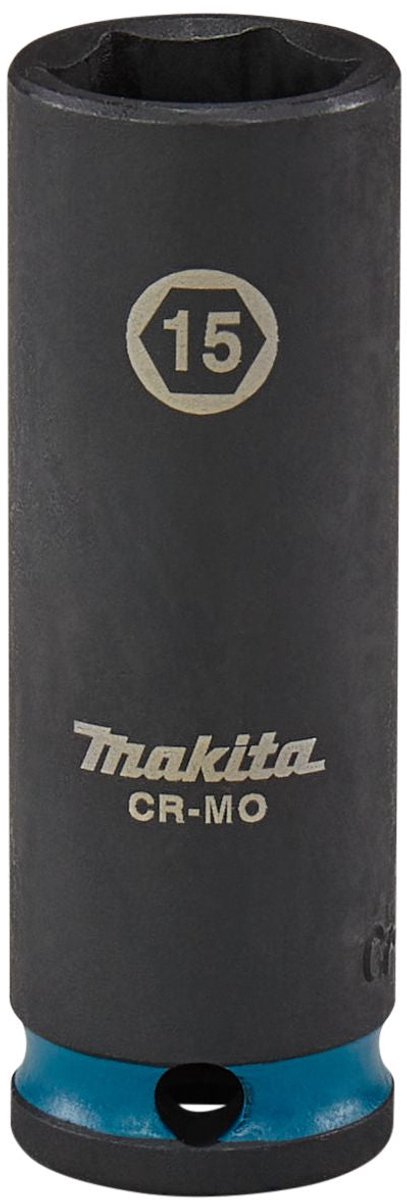 Makita E-16324 Impact Black Krachtdop 3/8 | 15 x 63 mm