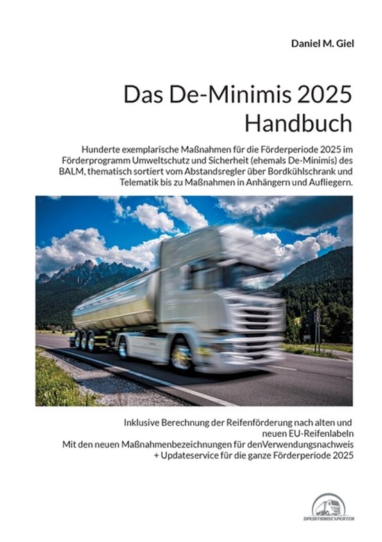 Das De-Minimis 2025 Handbuch - cover