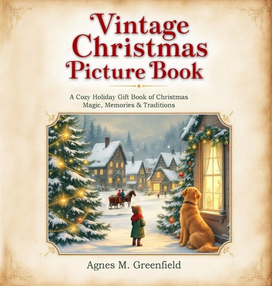 Vintage Christmas Picture Book - cover