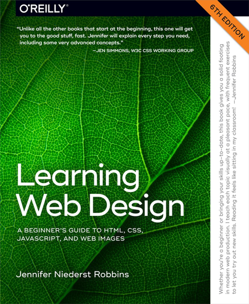 Omslag van Learning Web Design