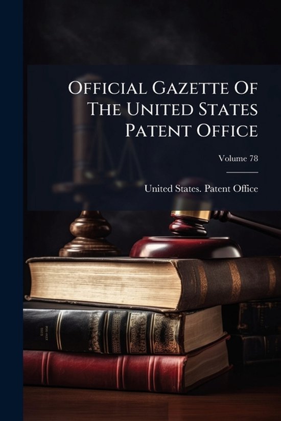 Official Gazette Of The United States Patent Office - cover