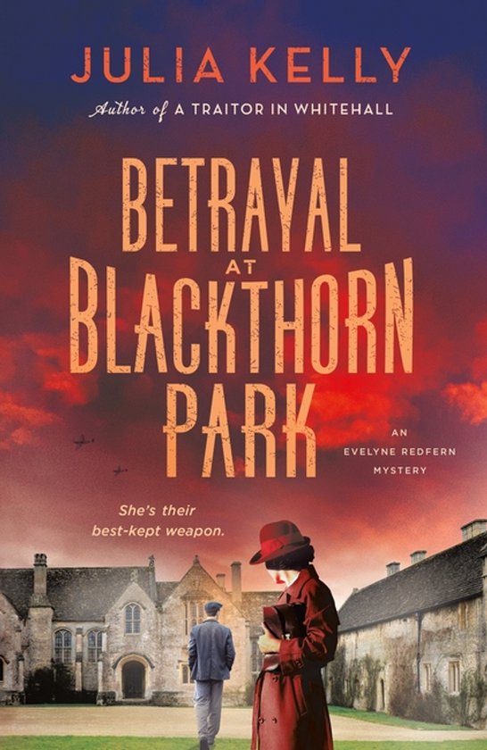 Evelyne Redfern- Betrayal at Blackthorn Park - cover