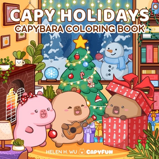Capy Capybara- Capy Holidays - cover