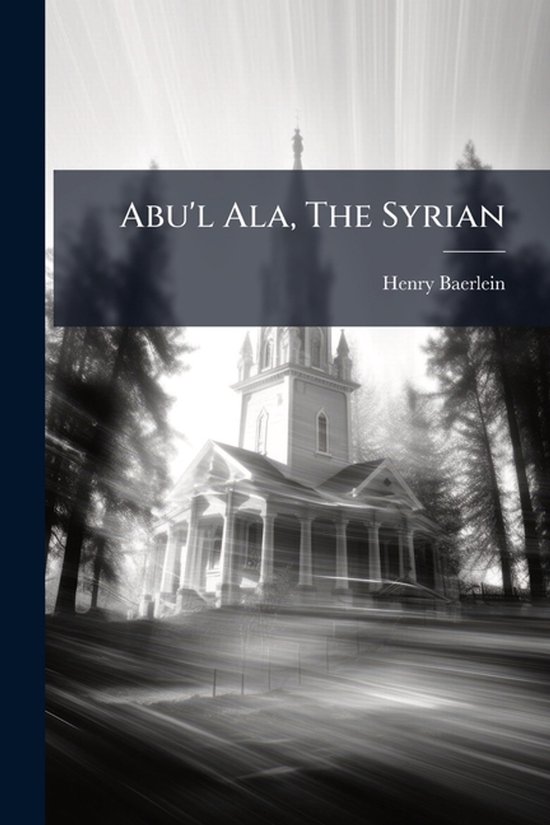 Abu'l Ala, The Syrian - cover