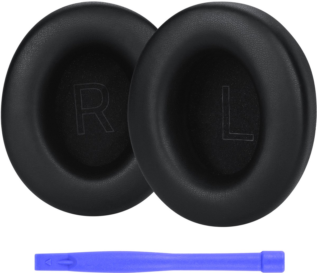 Vervangende Oorkussens voor Razer Kraken V4 / Razer Kraken V4 Pro Gaming Hoofdtelefoon van MMOBIEL - Memory Foam en Protein PU Koptelefoon Oorkussen - Hoofdtelefoon Earpads – Zwart