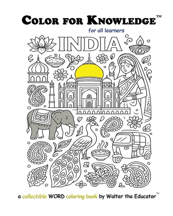 Walter the Educator's Color for Knowledge(tm) Book- Color for Knowledge