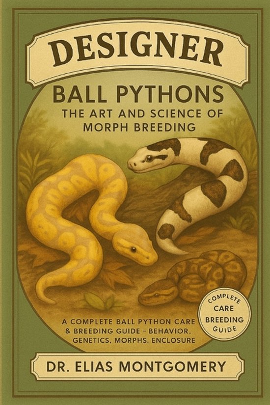 Designer Ball Pythons - The Art and Science of Morph Breedin ... - cover